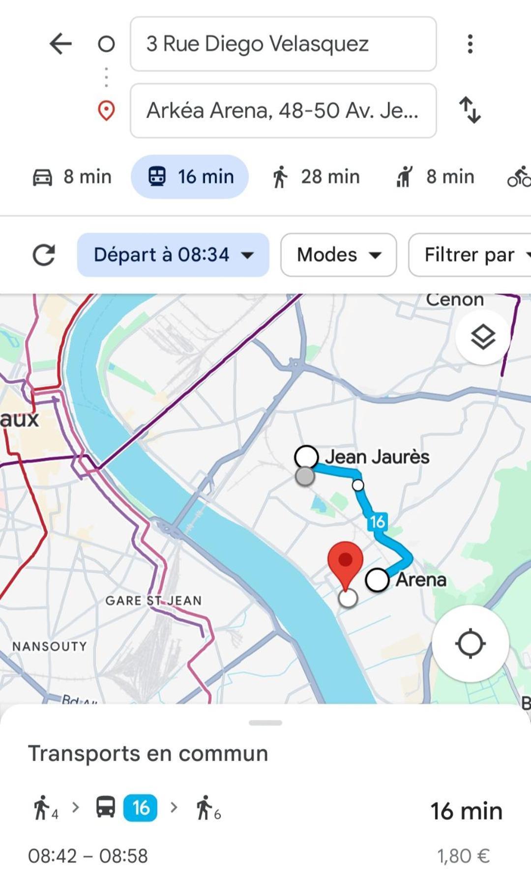 Appartement A Floirac Avec 2 Chambres, Un Parking Prive, Une Terrasse, A 5 Minutes En Voiture De L'Arkea Arena De Bordeaux Extérieur photo